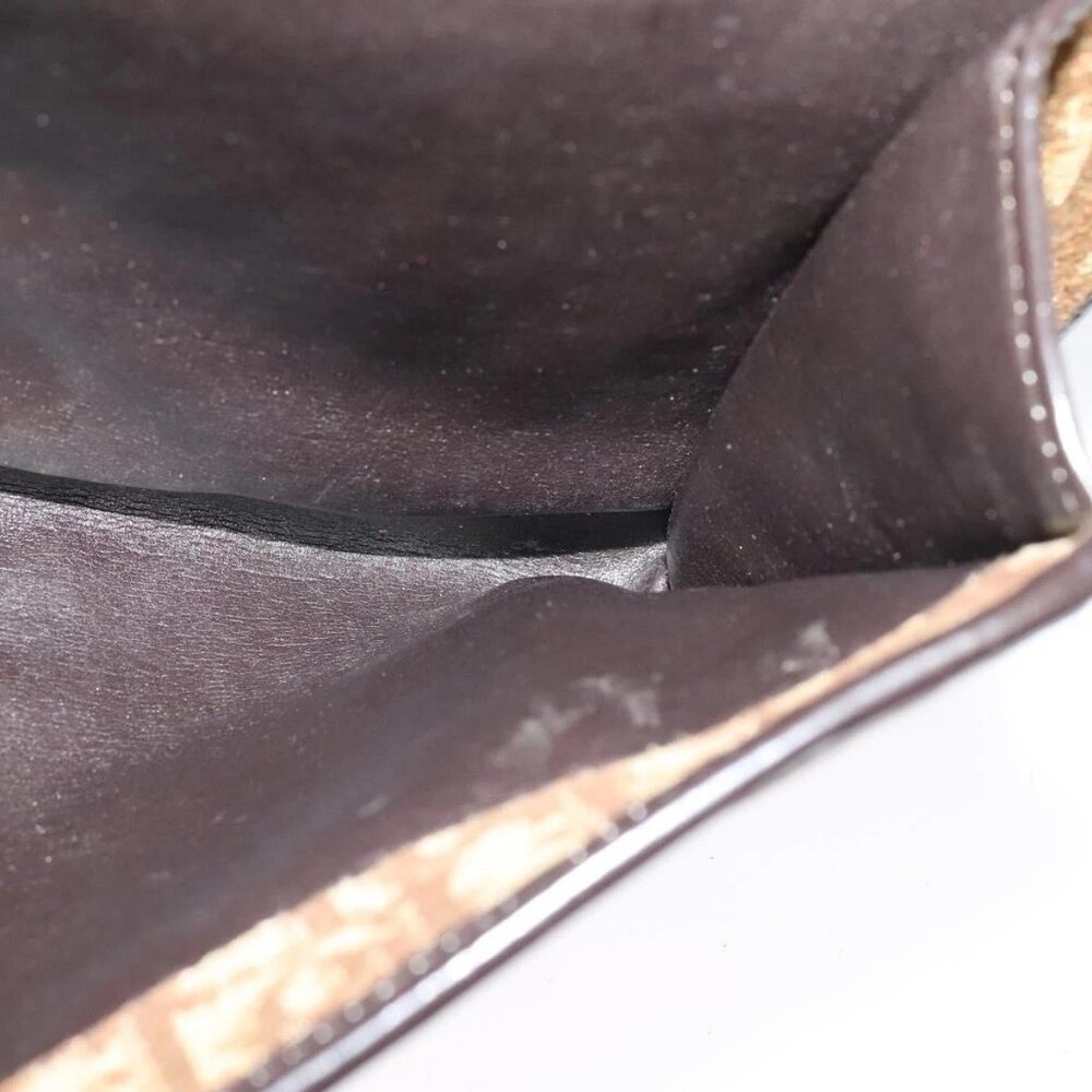 Christian Dior Trotter Canvas Chain Shoulder Bag Brown Auth 131653 - Picture 14 of 16